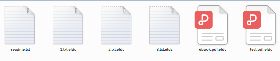 efdc extension File Virus